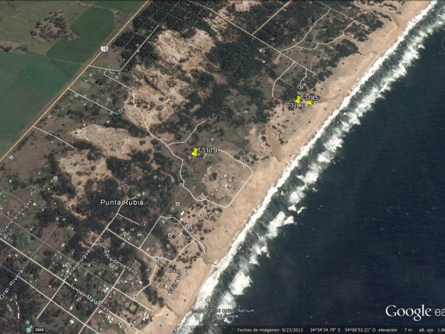 Terrenos en Punta Rubia T3119
